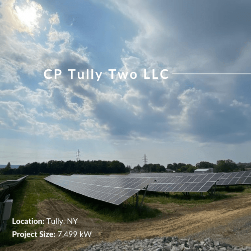 CP Tully Two Community Solar farm