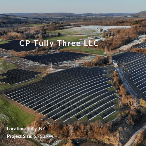 CP Tully Three Community Solar farm