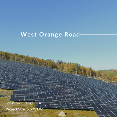 West Orange Road Community Solar farm